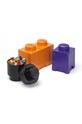 Lego zestaw pojemników do przechowywania 3 w 1 Halloween multicolor 40140800