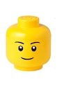 Контейнер для зберігання Lego Storage Head L жовтий 40320804