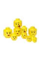 Δοχείο με καπάκι Lego κίτρινο