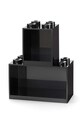 Lego set rafturi de perete 2-pack negru 41171733