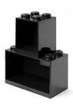 Lego set rafturi de perete 2-pack 41171733 negru AA00