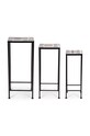 Bizzotto stolik kawowy Mykonos 3-pack 805749 multicolor AA00