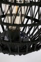 Salon i sypialnia Bizzotto latarenka solarna Nikhita 828078 czarny
