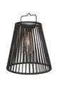 Solárna lampa Bizzotto Nikhita čierna 828080
