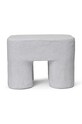 Stolička ferm LIVING Podo Stool 1104268963 bílá AA00