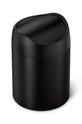 Simplehuman cos de gunoi Mini Bin 1,5 L negru CW2100