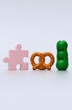 Salon i sypialnia Fluid Market wazon Pink Puzzle Vase AAVSEPUZZLEPINK różowy