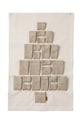 Ferm Living kalendarz adwentowy dla dzieci Pine Christmas Calendar beżowy 1104267541