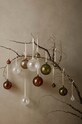 Лайфстайл Комплект играчки за елха ferm LIVING Twirl Ornaments (4 броя) 1104264554 многоцветен