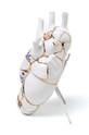 Obývacia izba a spálňa Dekoratívna váza Seletti Love in Bloom Kintsugi 09929 biela