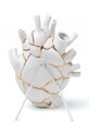 Dekoratívna váza Seletti Love in Bloom Kintsugi biela 09929