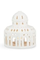 Salotto e camera Kähler candeliere decorativo Urbania Tivoli 691074 bianco