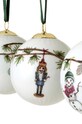 Σετ χριστουγεννιάτικες μπάλες Kähler Christmas Bauble 6-pack 693267 πολύχρωμο AA00