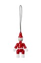 Kay Bojesen ornament pentru pomul de crăciun Santa Claus and Santa Clara 2-pack 39322 multicolor