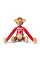 Новорічна прикраса Kay Bojesen Monkey Christmas Jumper 2024 барвистий 39572