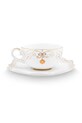 Чашечка с блюдцем Pip Studio Royal Winter 225 ml 51.004.163 белый AA00