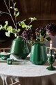 Dnevni boravak i spavaća soba Ukrasna vaza Pip Studio Metal Stripes Green 51.102.084 zelena