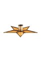 Декоративний свічник Madam Stoltz Amber жовтий IB.2210124.Amber