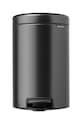Brabantia cos de gunoi NewIcon 12 L negru 233487