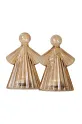 Світлодіодна святкова декорація Sirius Alberte Engel 2-pack коричневий 37622