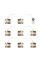 Led гирлянда Sirius Elly Tromme Guirlande 1,5 m жёлтый 56410