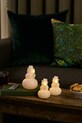 Sirius set de decorațiuni de crăciun cu led Eva Snemand 2-pack 13331 alb AA00