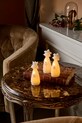 Lifestyle Sirius set de decorațiuni de crăciun cu led Maria Tre Konger 3-pack 13330 alb