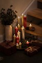 Lifestyle Sirius set de lumanari led Sille 2-pack 80753 rosu