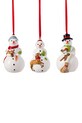 Villeroy & Boch pandantiv decorativ Nostalgic Ornaments 5 x 5 x 8 cm 3-pack multicolor 14.8331.6693