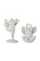 Bloomingville dekoracje świąteczne Hadassa Deco 2-pack biały 82060059