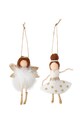 Декоративна підвіска Bloomingville Liuka 2-pack білий 82060082