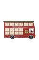 Lifestyle Bloomingville calendario dell'avvento Edward 82061118 rosso