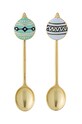 Bloomingville zestaw łyżeczek Freydis Spoon niebieski 82061145