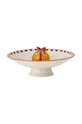 Декоративна купа Bloomingville Jolly Pedestal Bowl червен 82058348