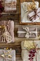 Bloomingville pandantiv decorativ Kaley Ornament 9-pack galben 82060040