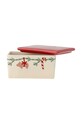 Κουζίνα και μπαρ Βουτυριέρα Bloomingville Yule Butter Box 250 ml 82062279 κόκκινο