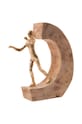 Декоративна фігурка home & lifestyle коричневий 161716
