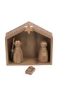 Božićne jaslice home & lifestyle 162739 smeđa AA00