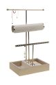 home & lifestyle stand per gioielli beige 165259.