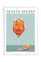 home & lifestyle decoratiune de perete Sunset with Aperol multicolor 15.41.201.24058