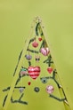 Новогодняя декорация Rice Large Heart Disco Ball мультиколор DISCO.LHEA