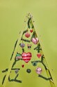 Декорація Rice Medium Heart Home Decor барвистий DISCO.MHEA