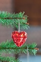 Στολίδι Rice Small Heart Disco Ball DISCO.SHEA πολύχρωμο AA00