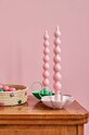 Home SPA Rice zestaw świec Soft Pink 2-pack CDCUR.SI multicolor