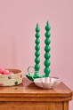 Home SPA Rice set de lumânări Green 2-pack CDCUR.G multicolor
