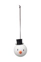 Декоративна висулка Hoptimist Snowman Ornament многоцветен 26095