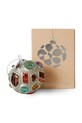 Лайфстайл Колекційна ялинкова іграшка Hkliving Jewels Round APH7003 барвистий