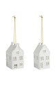 Στολίδι &k amsterdam canal house 2-pack πολύχρωμο 1773.34