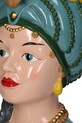 Декоративна ваза home & lifestyle барвистий KAL.4606