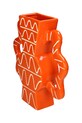 Декоративная ваза home & lifestyle KAL.5568 красный AA00